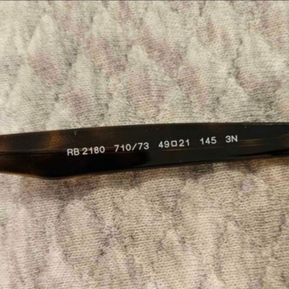 NEW Ray-Ban RB2180 Tortoise shell sunglasses - Picture 3 of 3